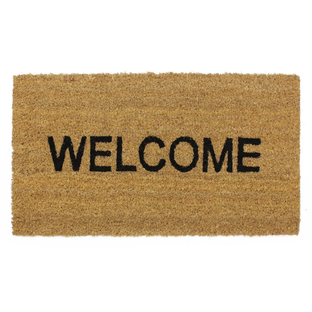 Welcome Latex Coir Doormat 33.5x60cm
