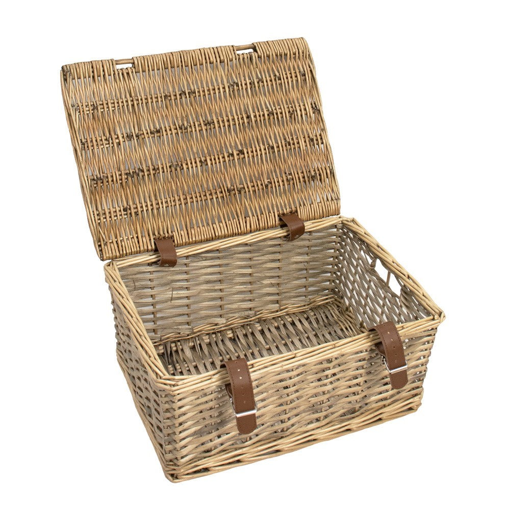Small Wicker Storage Hamper - Natural Willow