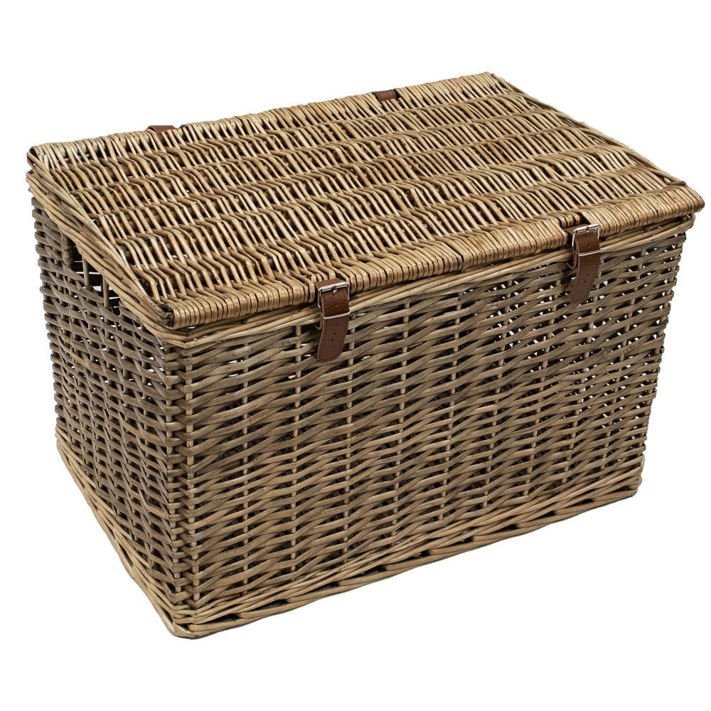 X-Large Wicker Storage Hamper - Natural Willow