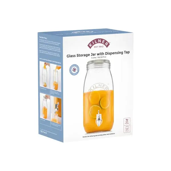 Drinks Dispenser 3 Litre In Gift Box