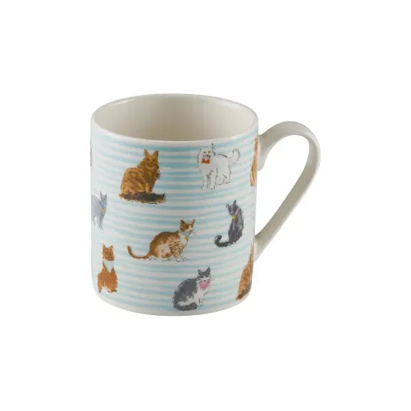 Cat Decorated Mug 34cl