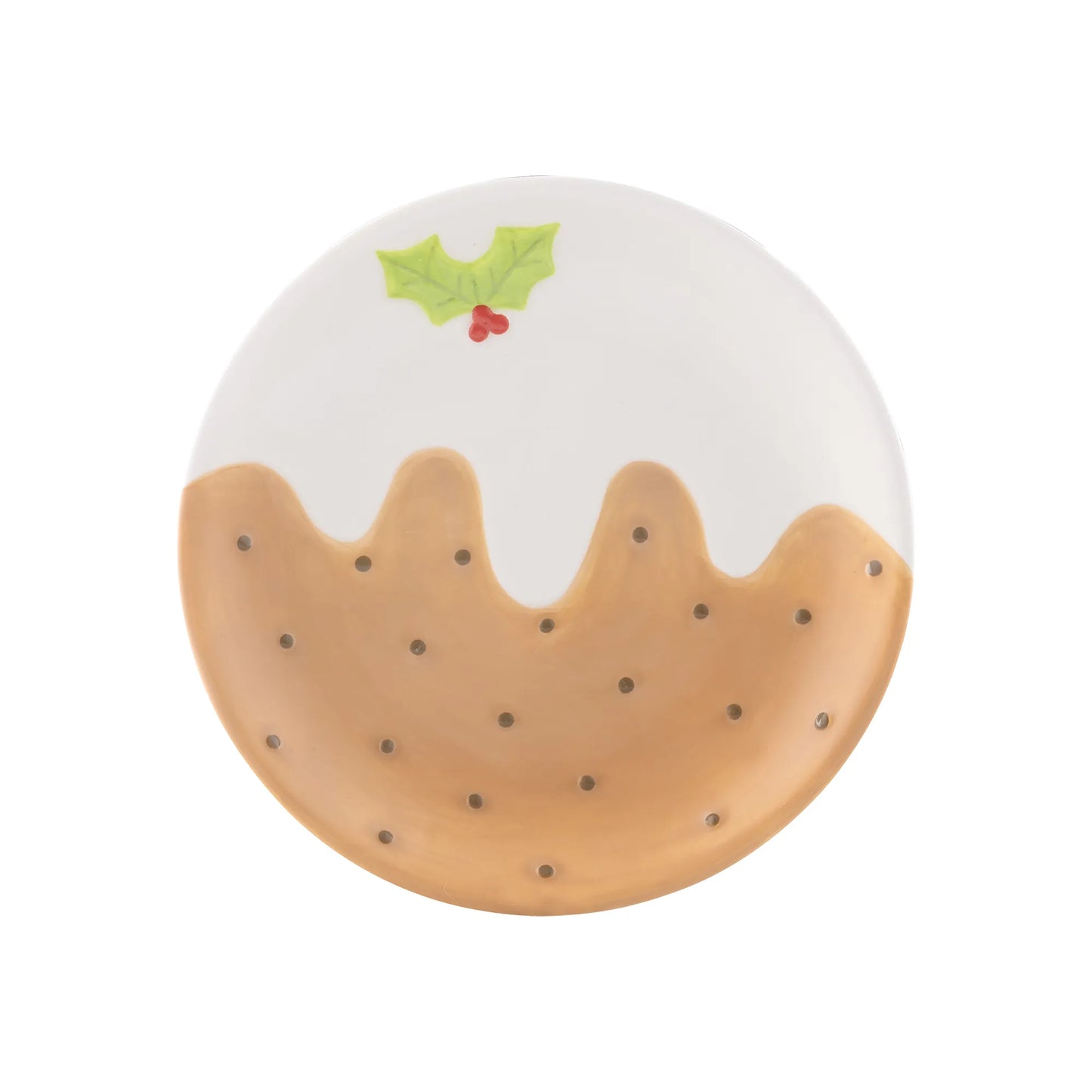 Christmas Pudding Plate