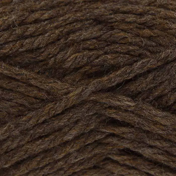 Knitting Yarn: Big Value Super Chunky: Brown: 100g