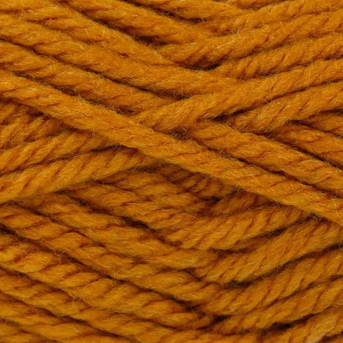 Knitting Yarn: Big Value Super Chunky: Brass: 100g