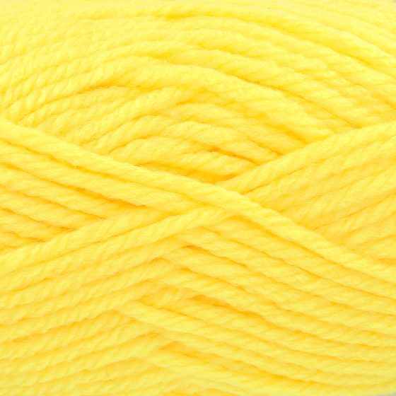 Knitting Yarn: Big Value Super Chunky: Buttercup: 100g