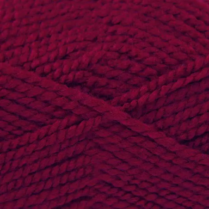Knitting Yarn: Big Value Chunky: Wine: 100g