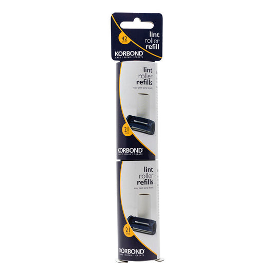 Korbond Lint Roller Refill 2pk