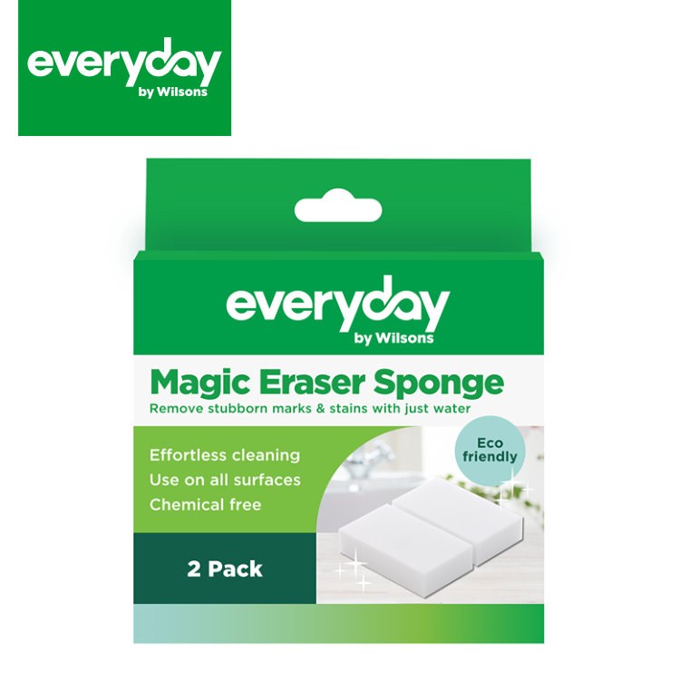 Everyday by Wilsons Magic Sponge 2pk