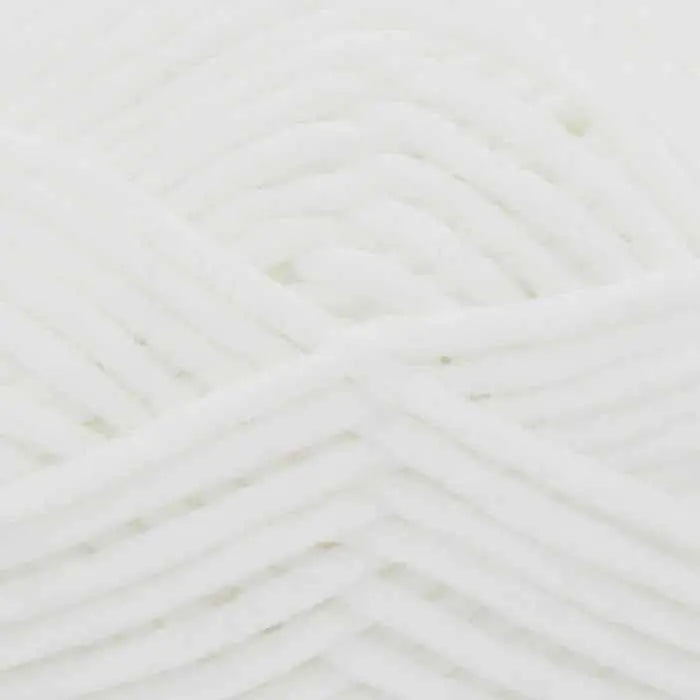 Knitting Yarn: Yummy: White: 100g