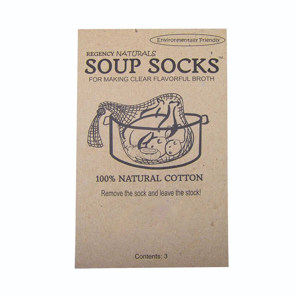 Natural Cotton Soup Socks
