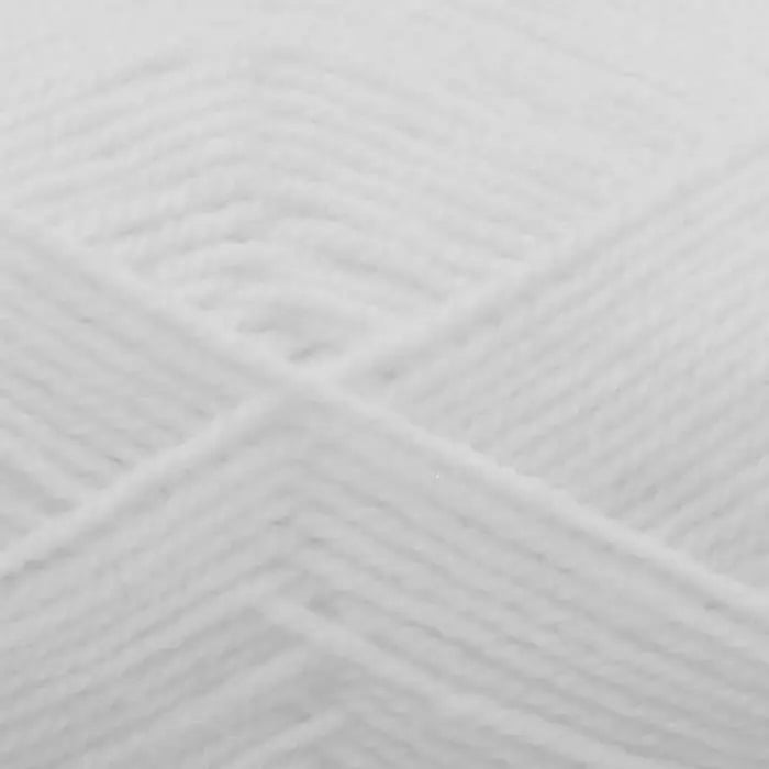 Knitting Yarn: Big Value 50g: White: 50g