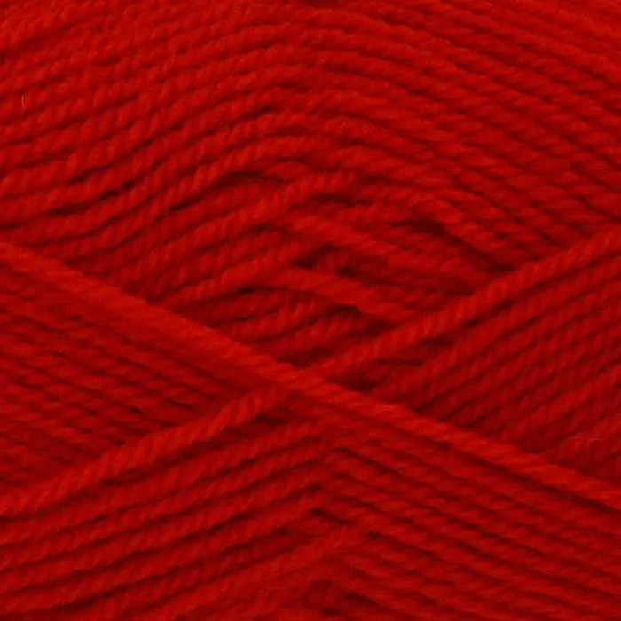 Knitting Yarn: Big Value 50g: Red: 50g