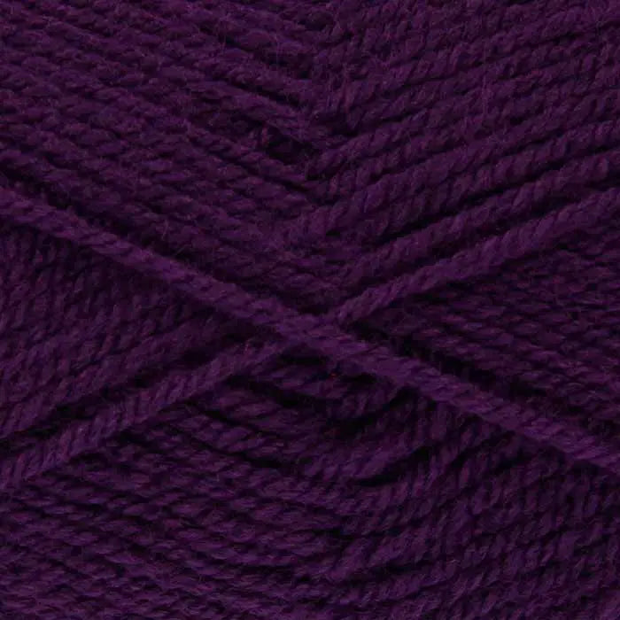 Knitting Yarn: Big Value 50g: Plum: 50g