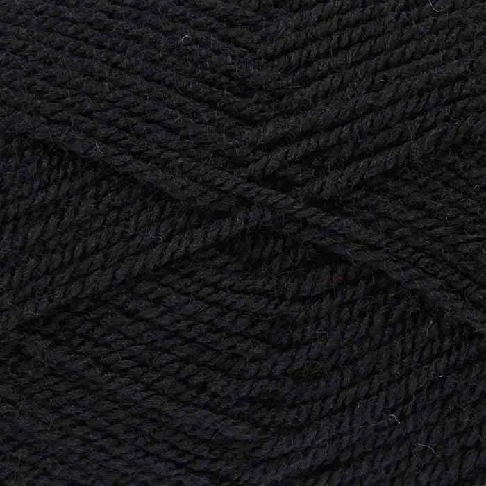 Knitting Yarn: Big Value 50g: Black: 50g