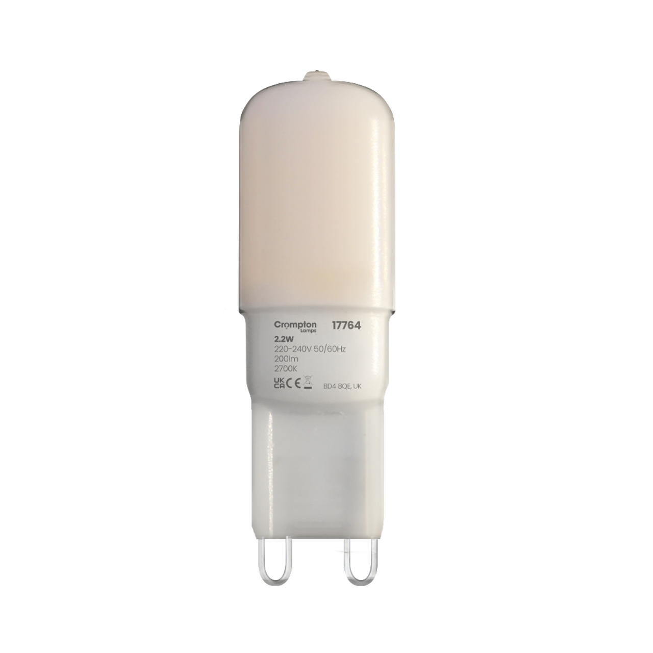 LED Capsule G9 Opal Non-Dimmable 2.2W 2700K