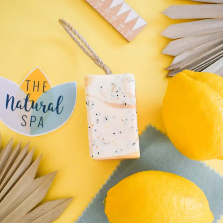 Lemon Sorbet Soap On A Rope 100g