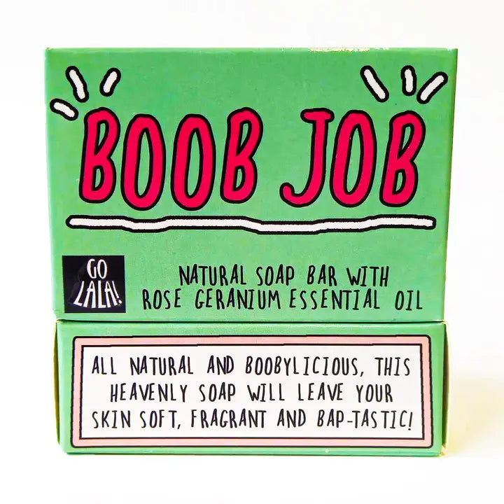 Boob Job Soap Rose Geranium
