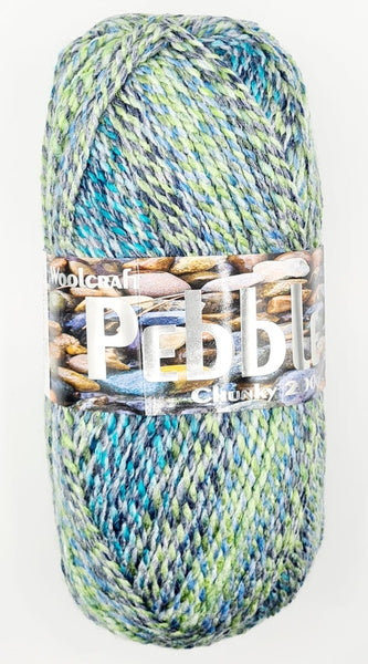 Knitting Yarn: Pebble: Azure: 200g