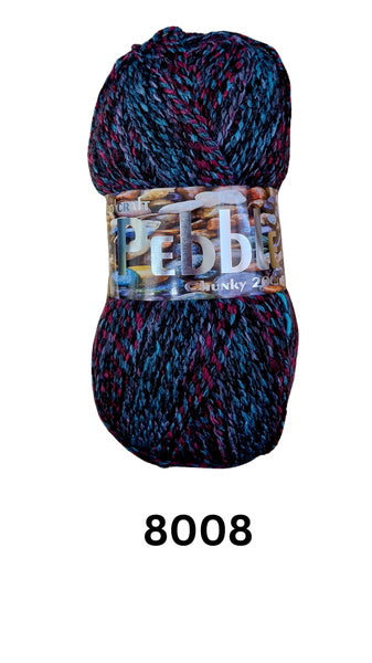Knitting Yarn: Pebble: Midnight Velvet: 200g