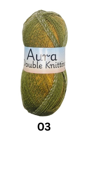Knitting Yarn: Aura DK: Moorland: 200g