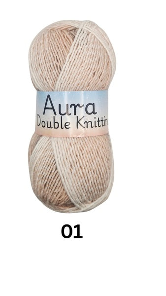 Knitting Yarn: Aura DK: Quartz: 200g