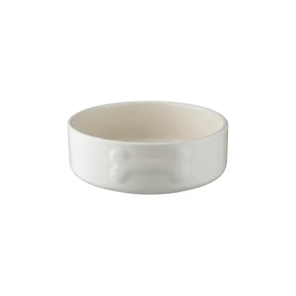 Colour Mix 15cm Cream Dog Bowl