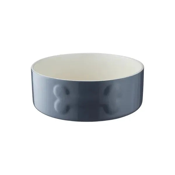 Colour Mix 20cm Grey Dog Bowl