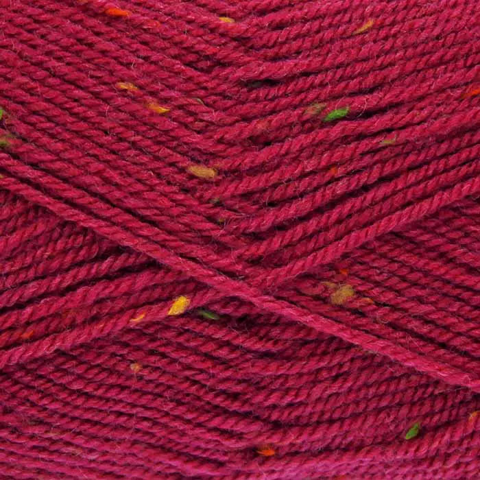 Knitting Yarn: Big Value Tweed DK: Raspberry