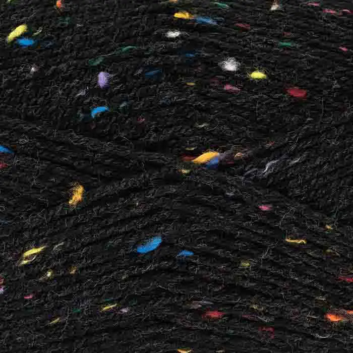 Knitting Yarn: Big Value Tweed DK: Liquorice