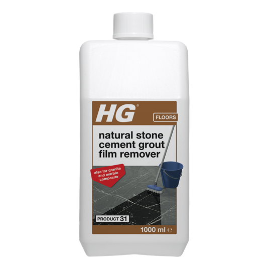 HG Natural Stone Cement Grout Film Remover