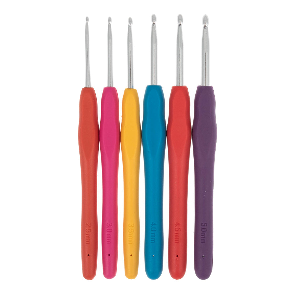 Soft Grip Crochet Hook: 6 Hooks