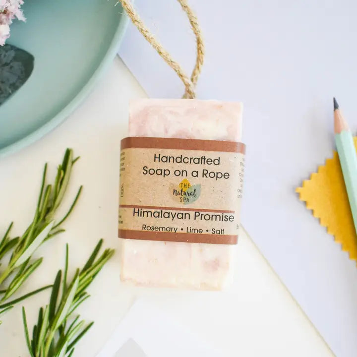 Himalayan Promise Soap On A Rope 100g Salt Based