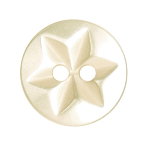 Buttons: Loose: 13mm: Cream