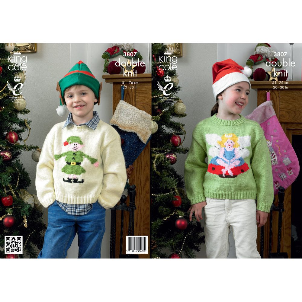 Childrens Jumper Knitted in Double Knit