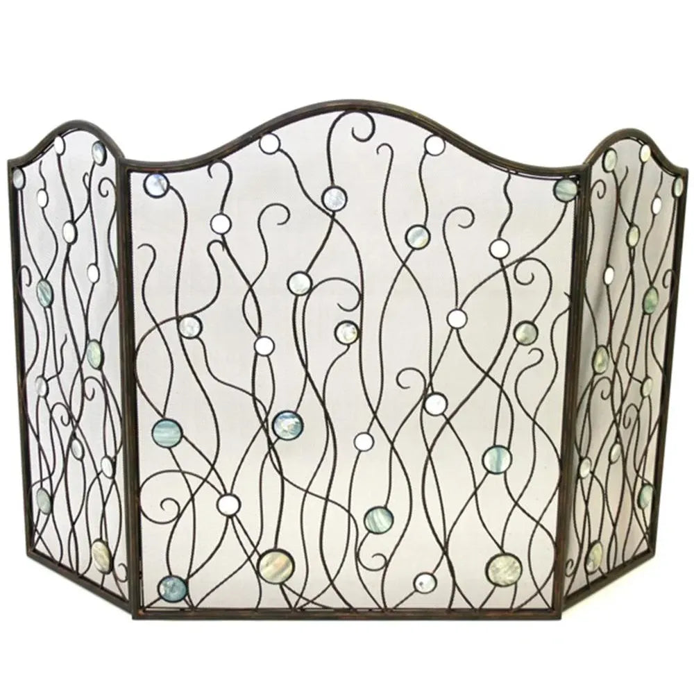 Ocean Bubbles Firescreen