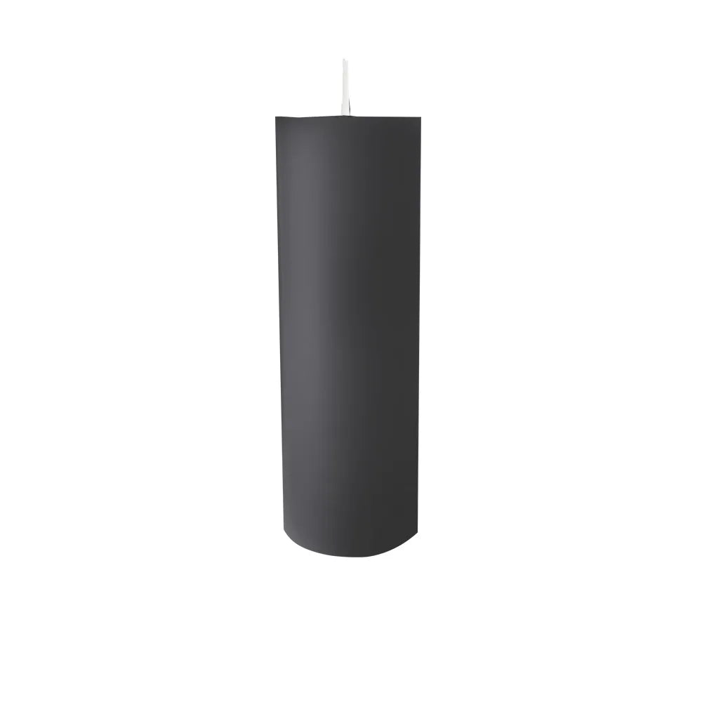 Pillar Candle Black 6.5cm x 18cm