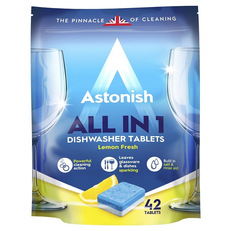 Astonish Dishwasher Tablets 42pk