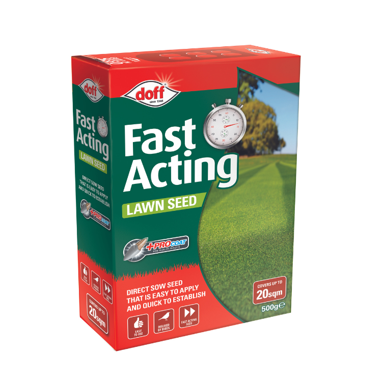 Doff Fast Acting Lawn Seed with PROCOAT 500g