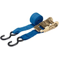 Ratcheting Tie Down Straps, 5.4m x 50mm, 1000kg