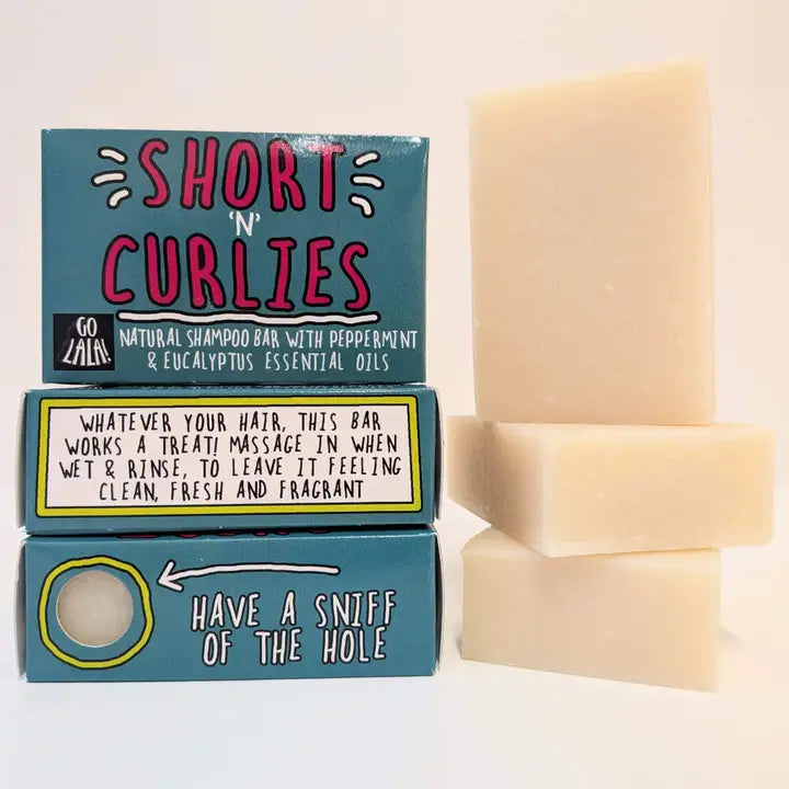 Short 'n' Curlies - Peppermint and Eucalyptus Shampoo Bar