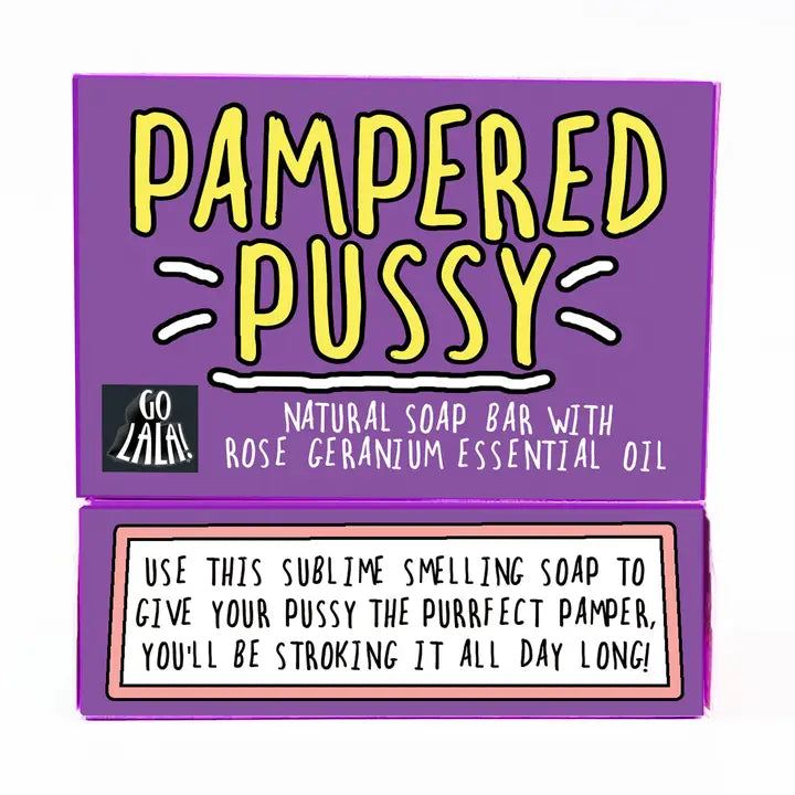 Pampered Pussy Soap Rose Geranium