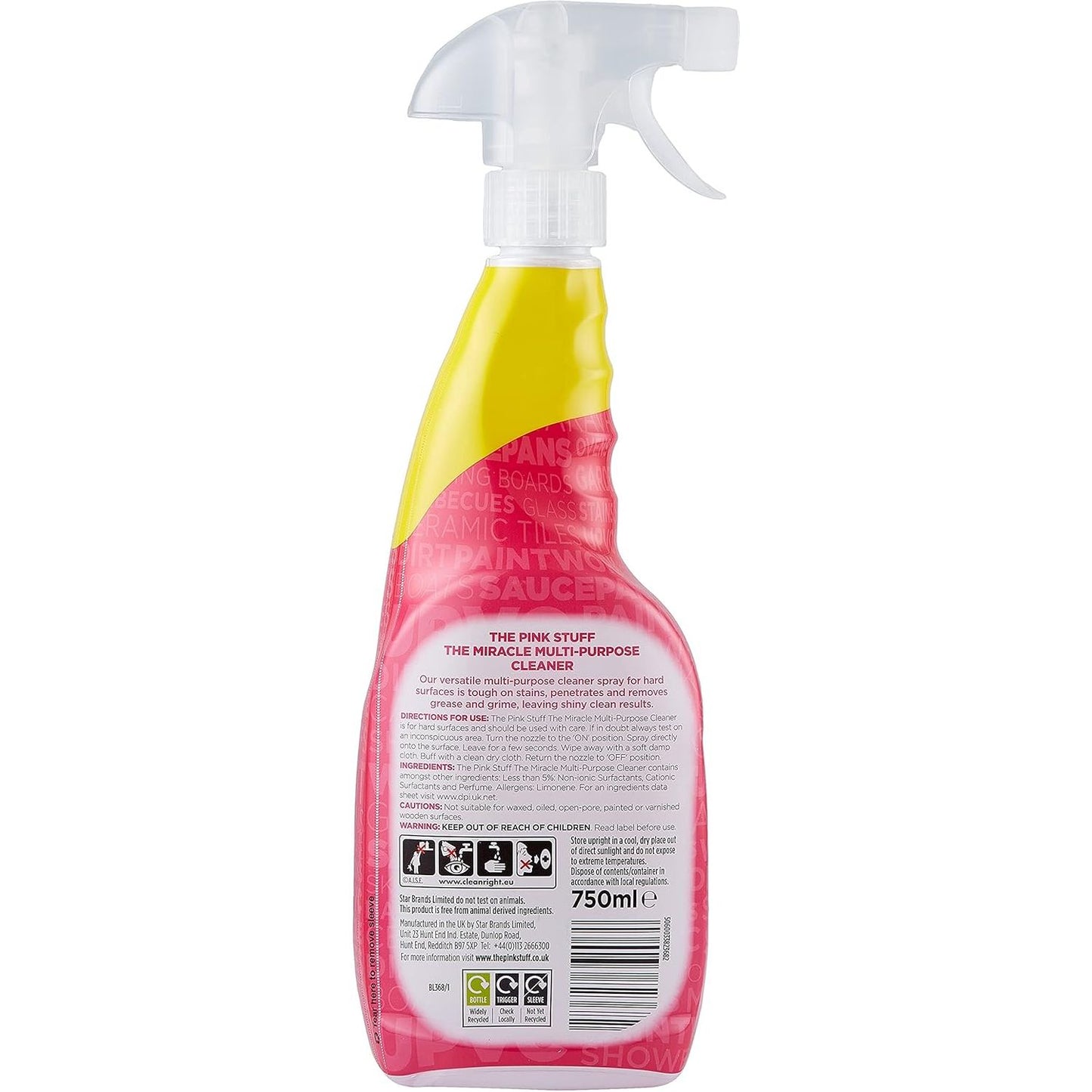 Pink Stuff Miracle Multi-Purpose Cleaner 850ml