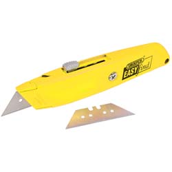 Easy Find Retractable Trimming Knife with 2 x Blades