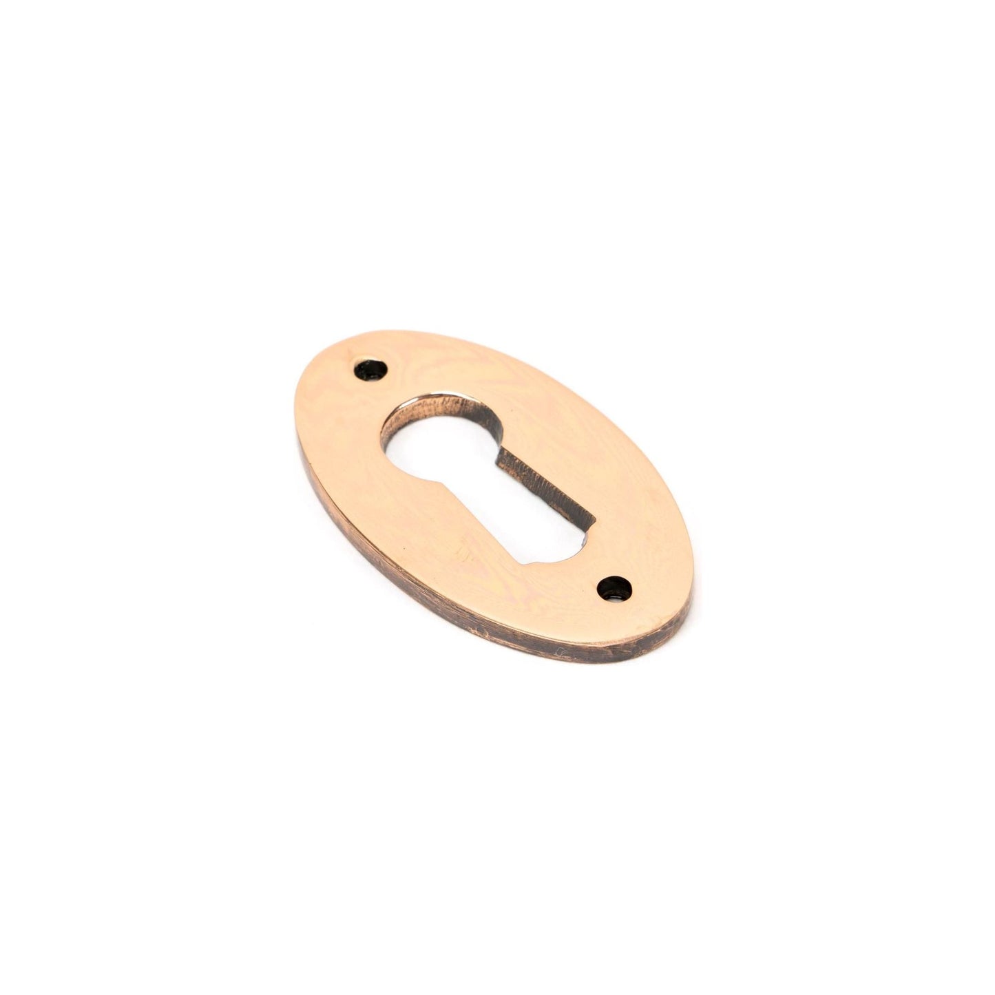 Polished Bronze Oval Escutcheon