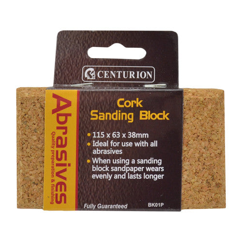Cork Sanding Block