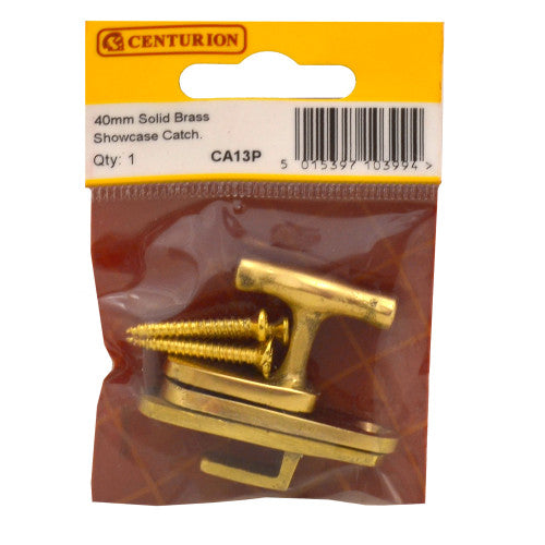 40mm PB Solid Brass Showcase Catch