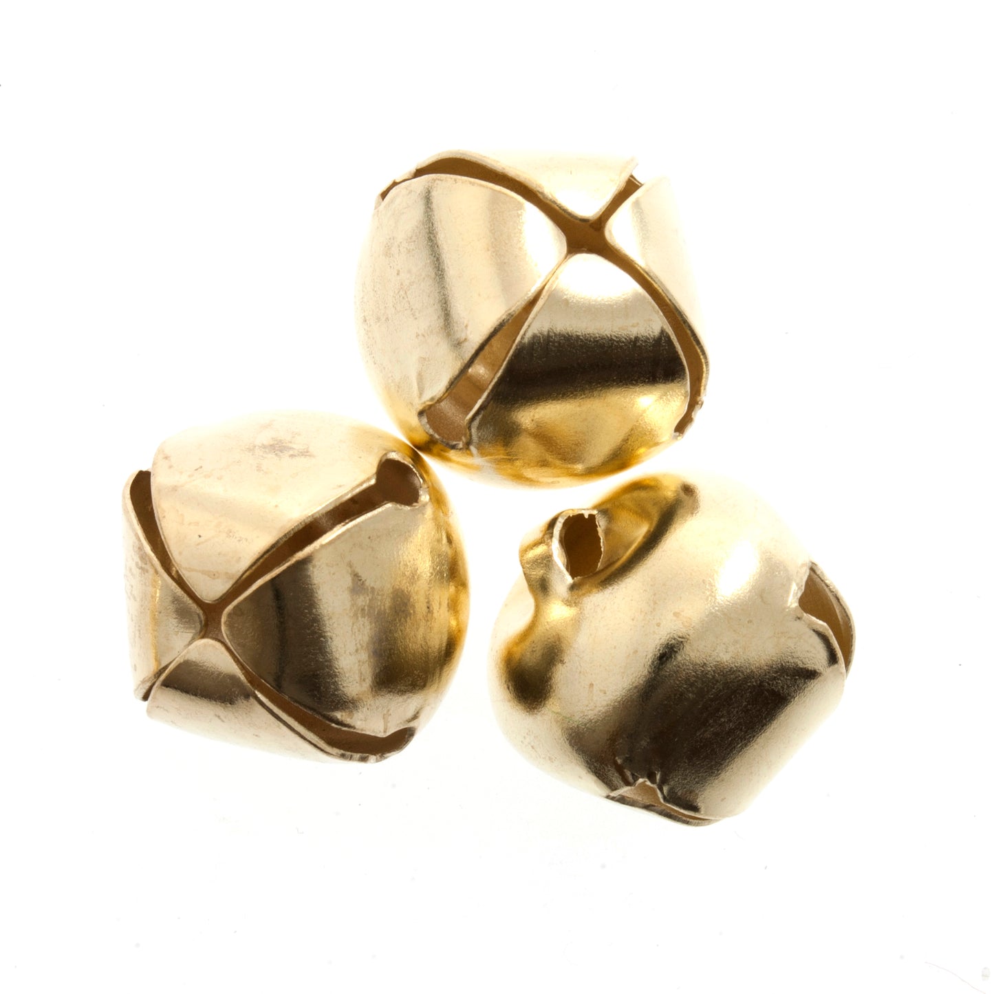 Bells: Jingle: 6mm: Gold: 10 Pack