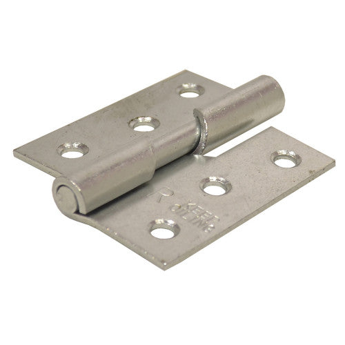Steel Rising Butt Hinges, Zinc Plated, 76mm