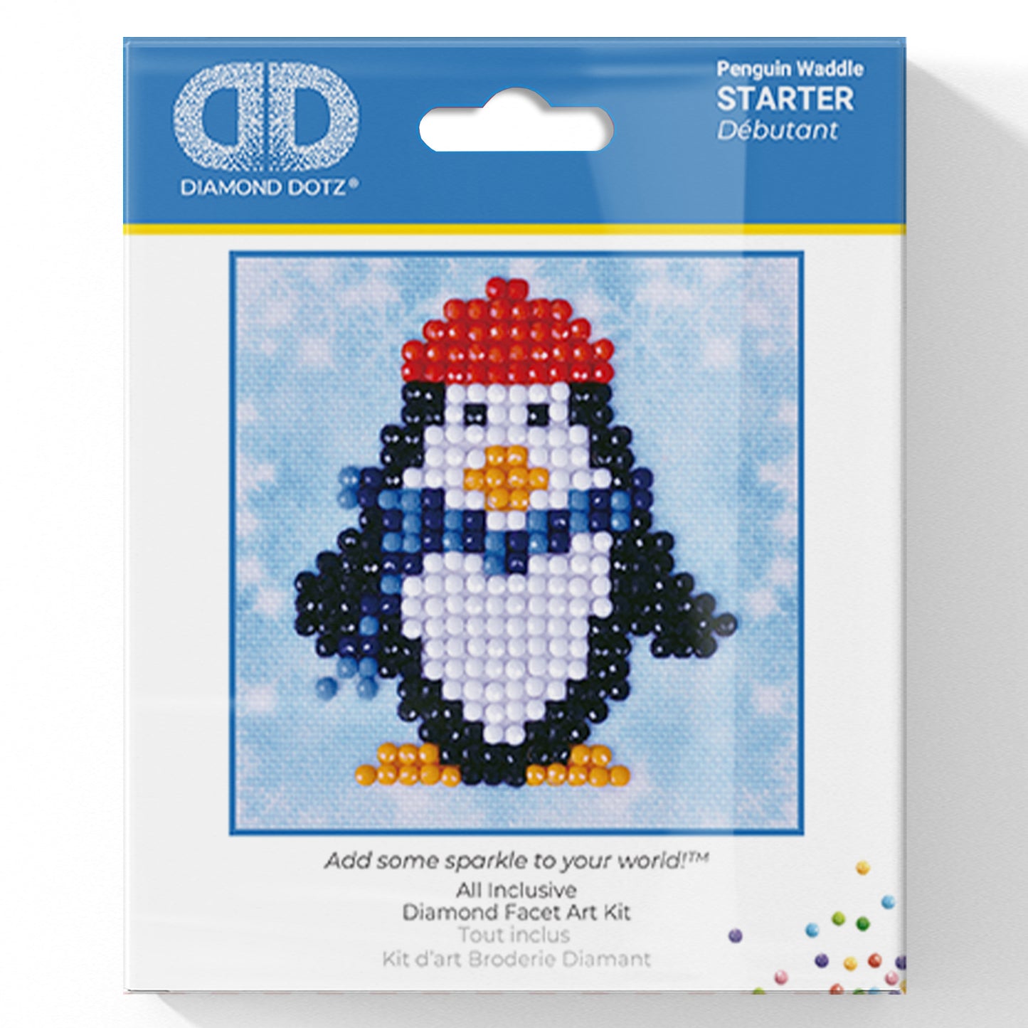 Diamond Painting Kit: Penguin Waddle