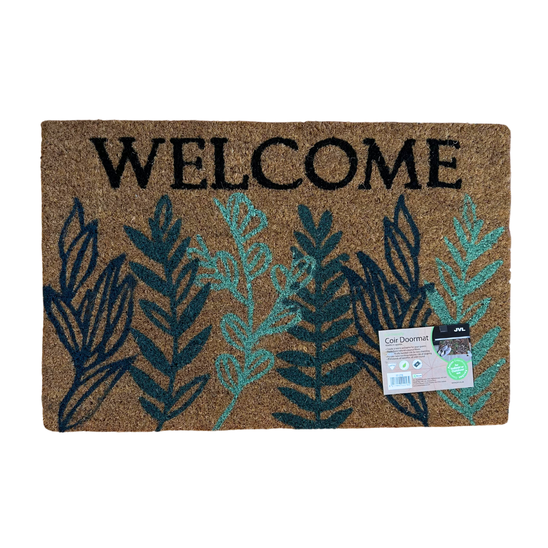 Latex Backed Coir Fall Season Doormat 40x70cm